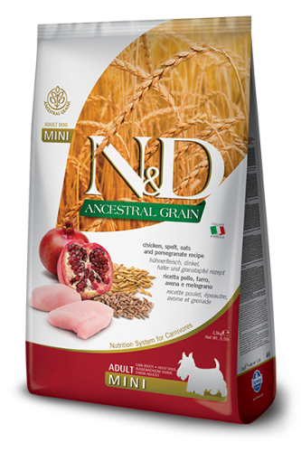 N&D Low Grain Mini Adult Chicken&Pomegranate